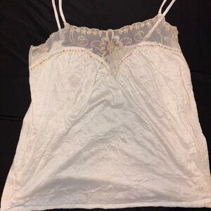 Lace tank top